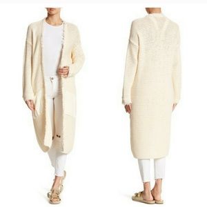 FREE PEOPLE Long Knit Woodstock Sweater